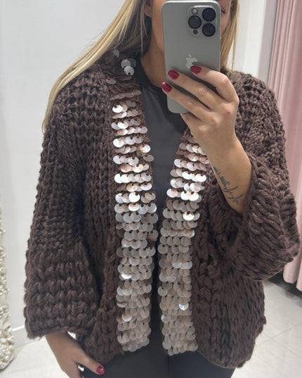 Amie  ~ Luxury Handmade Crochet Knit Cardigan