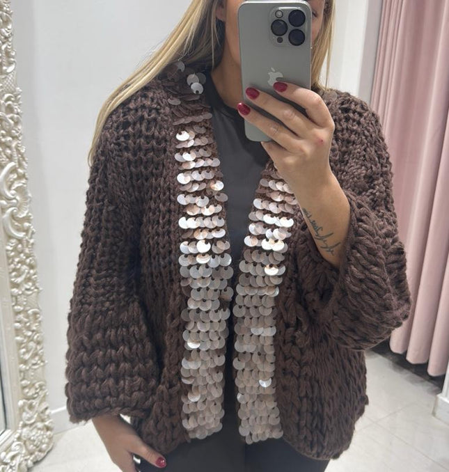 Amie  ~ Luxury Handmade Crochet Knit Cardigan