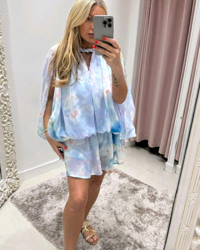 Elsie  ~ Flowy Top & Skort Co-Ord Set ~ 3 Colours