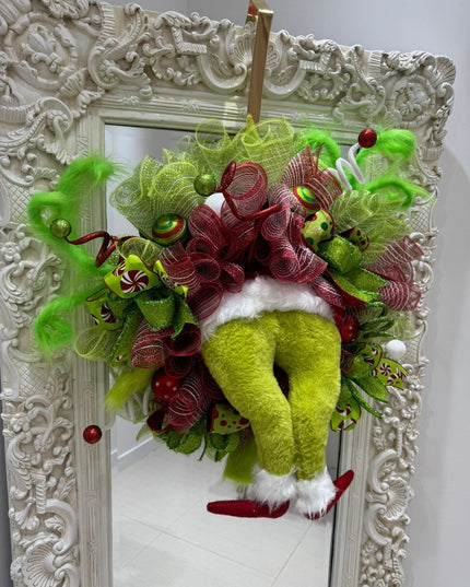 The Grinch Christmas Wreath