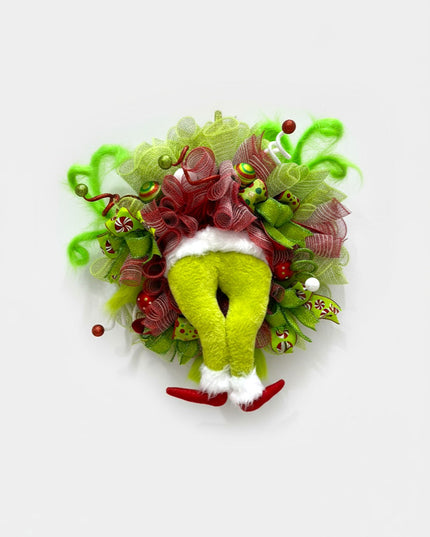 The Grinch Christmas Wreath