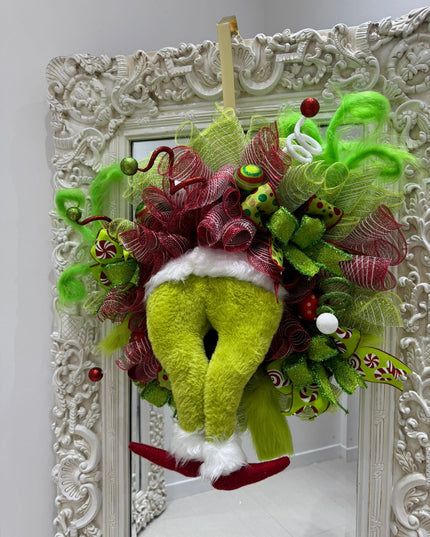 The Grinch Christmas Wreath