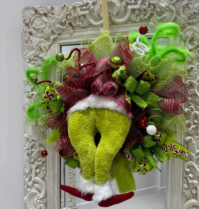 The Grinch Christmas Wreath