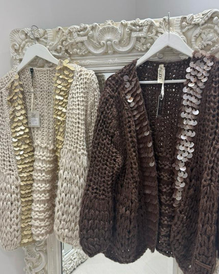 Amie  ~ Luxury Handmade Crochet Knit Cardigan