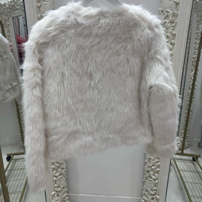 Lucinda ~ Luxury Faux Fur Trophy Jacket