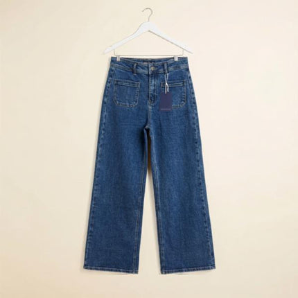 Keira ~ Viral Wide Leg Stretch Jeans
