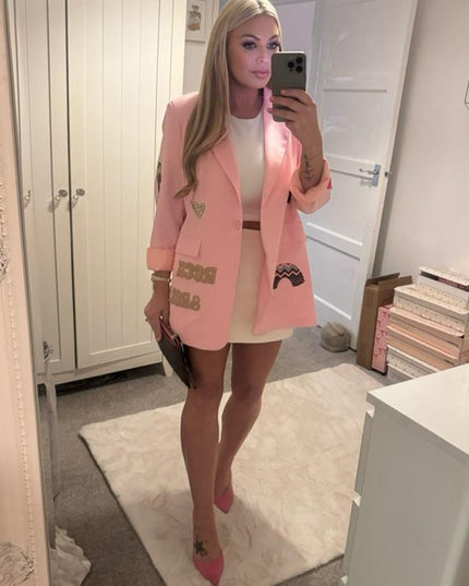 Rock ~ Embroidered & Embellished Blazer