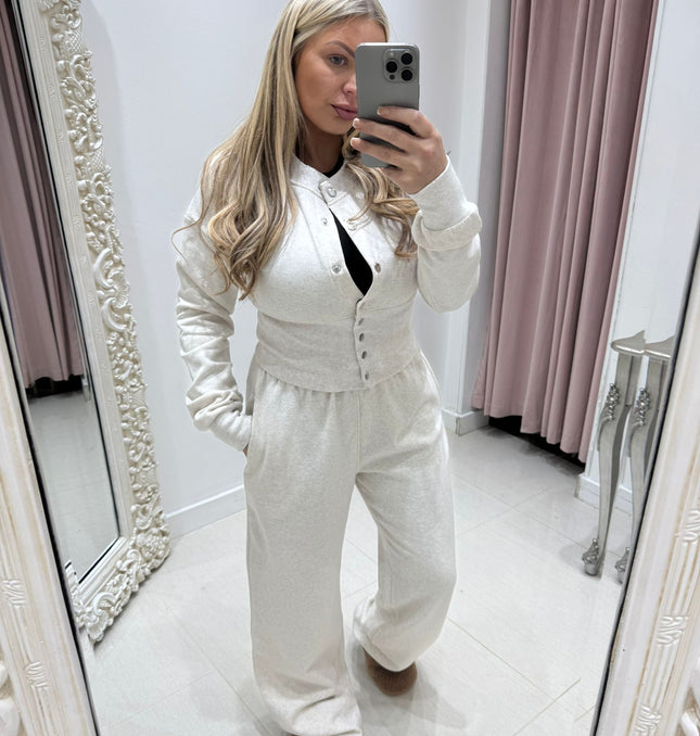 Bettina ~ Fleece Lined Lounge Set ~ Compression Waistband