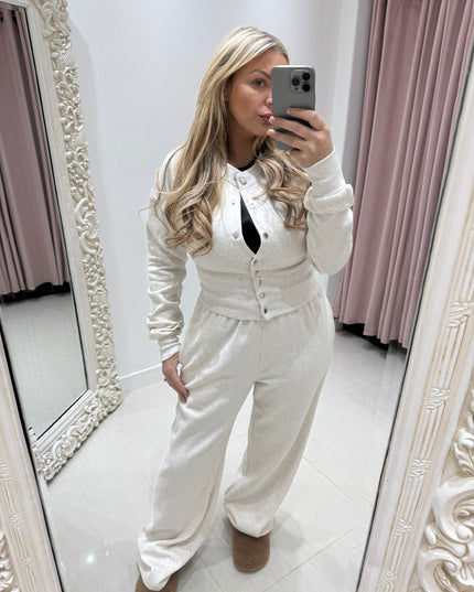 Bettina ~ Fleece Lined Lounge Set ~ Compression Waistband