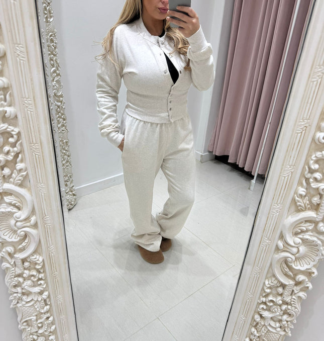 Bettina ~ Fleece Lined Lounge Set ~ Compression Waistband