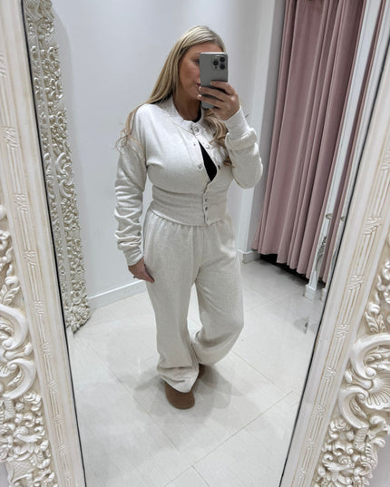 Bettina ~ Fleece Lined Lounge Set ~ Compression Waistband