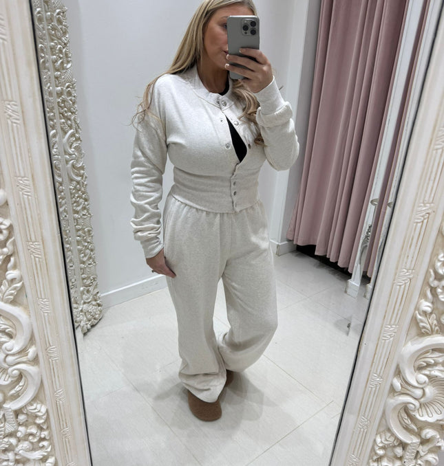 Bettina ~ Fleece Lined Lounge Set ~ Compression Waistband