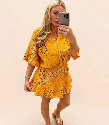 Reagan  ~ Cheesecloth Play Suit