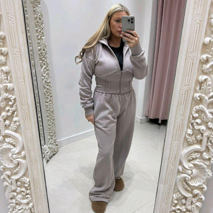 Jodie  ~   Fleece Lined Lounge Set