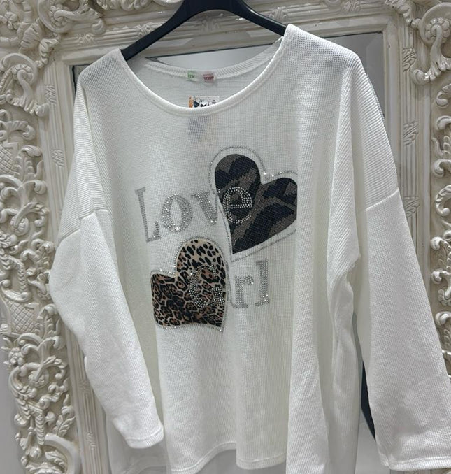 Asyha ~ Cord Fabric Top With Diamante Detail