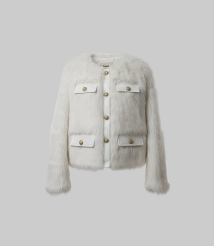 Lucinda ~ Luxury Faux Fur Trophy Jacket