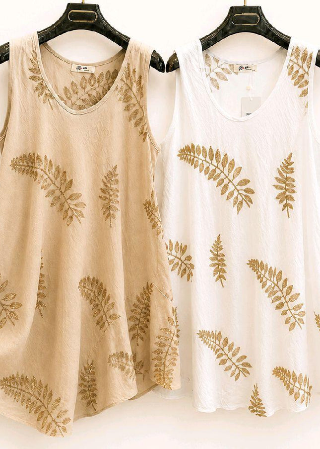 Swing Gold Thread Embroidery Short Sun Dress