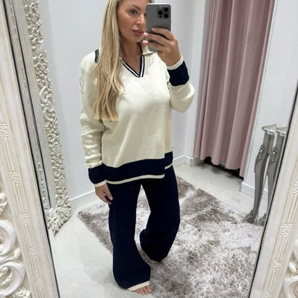 Lucy ~ Fine Knit Lounge Wear Set