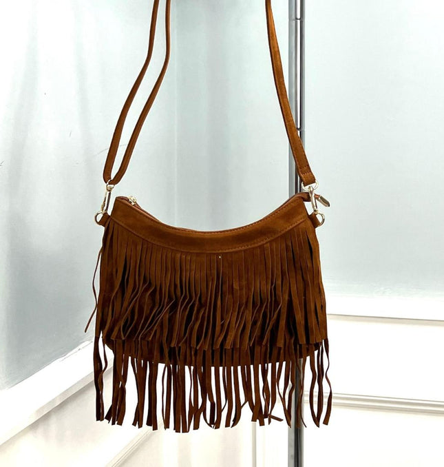 Kimberley ~ Faux Suede Cross Body Bag