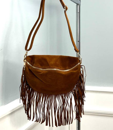 Jordane ~ Faux Suede Bum Bag/ Crossbody Bag