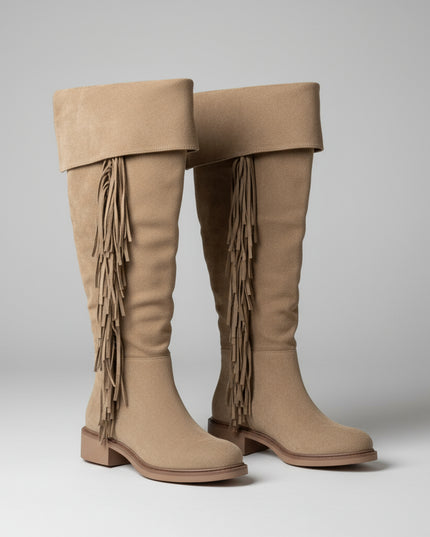 Rio ~ Over the Knee Faux Suede Boots